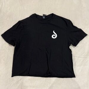 Dr.Dabber Black Crop Top
